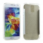 Wholesale Samsung Galaxy S5 i9600 Crystal Clear Hybrid Case (Clear Clear)